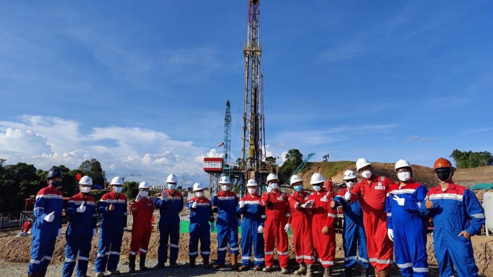 Pertamina Hulu Sanga Sanga Bor Sumur Eksplorasi Helios D-1