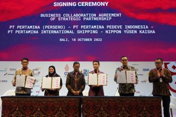 Pertamina International Shipping Gandeng NYK Ekspansi Bisnis Pengangkutan di Pasar Global