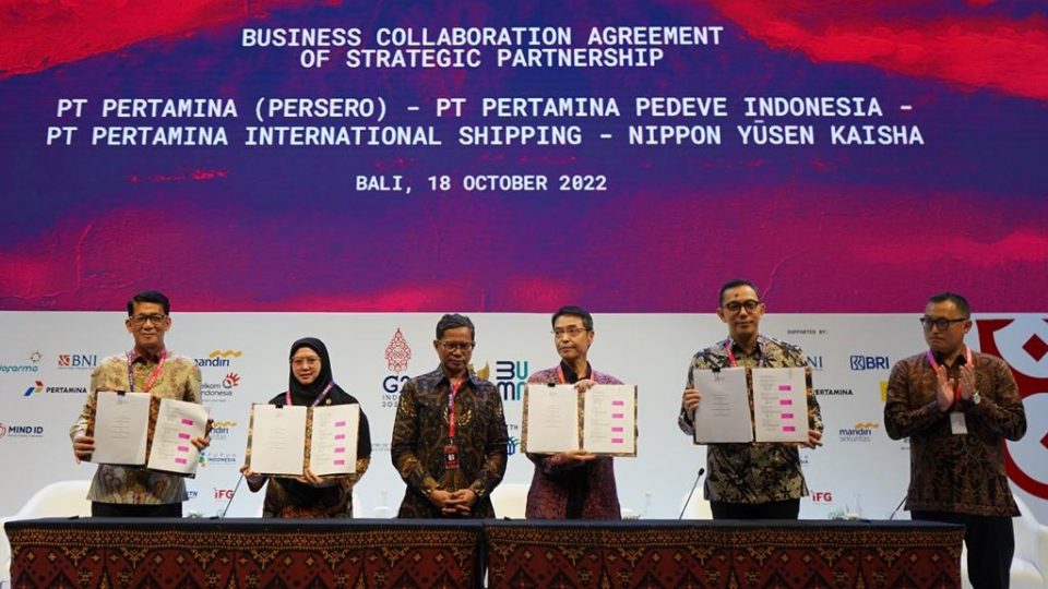 Pertamina International Shipping Gandeng NYK Ekspansi Bisnis Pengangkutan di Pasar Global
