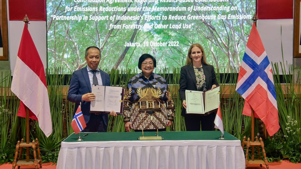 Norwegia Kontribusi US$56 Juta Sebagai Dukungan Berbasis Hasil untuk Indonesia’s FOLU Net Sink 2030