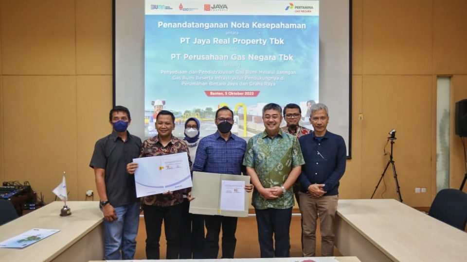 PGN Gandeng Jaya Real Property Bidik Pasar Jargas Baru di Jakarta