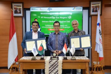 Gandeng Intraco, PGN Jajaki Suplai dan Infrastruktur LNG di Bangladesh