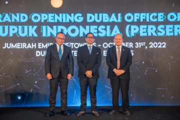 Go Global, Pupuk Indonesia Ekspansi di Dubai