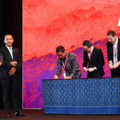 Pertamina NRE Gandeng Keppel Infrastructure dan Chevron Kembangkan Green Hydrogen dan Green Amonia di Wilayah Sumatera 