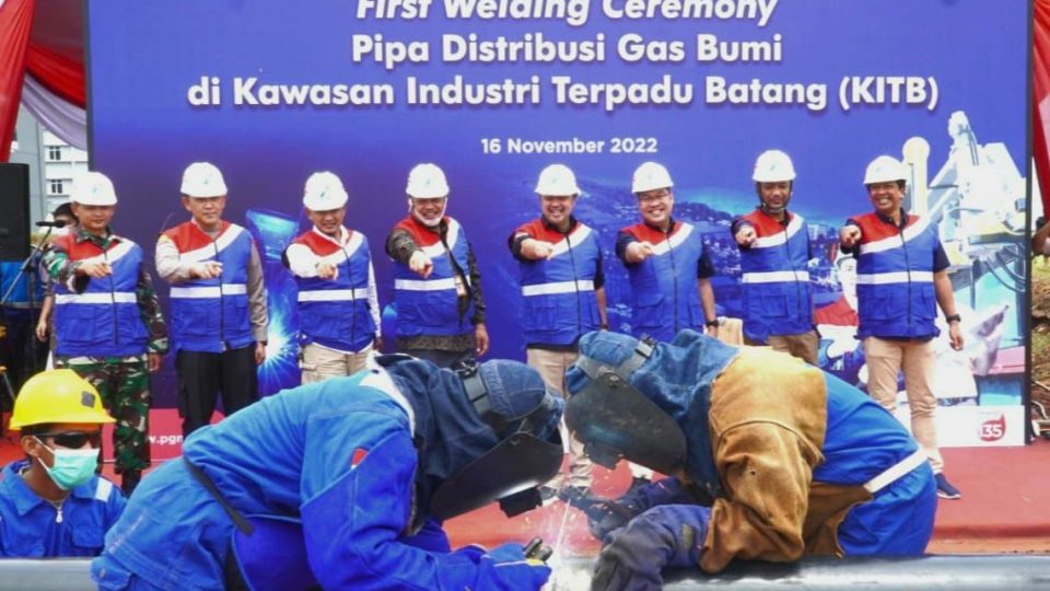 PGN Mulai Bangun Pipa Gas Kawasan Industri Terpadu Batang