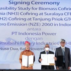 PLN Gandeng Mitsubishi Uji Coba Co-firing Amonia dan Hidrogen pada Pembangkit Listrik