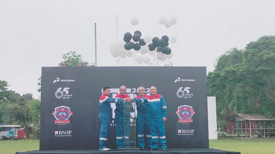 Akselerasi Pelatihan HSSE, Pertamina Corporate University Gelar HTCW 2022 di HSE TC Sungai Gerong