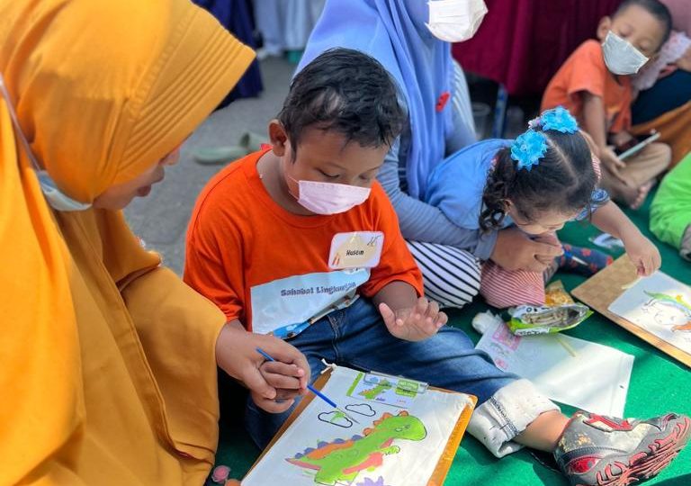 Manfaat Jaring Pengaman Sosial Pertagas Sampai Kepada Siswa Paud Inklusif