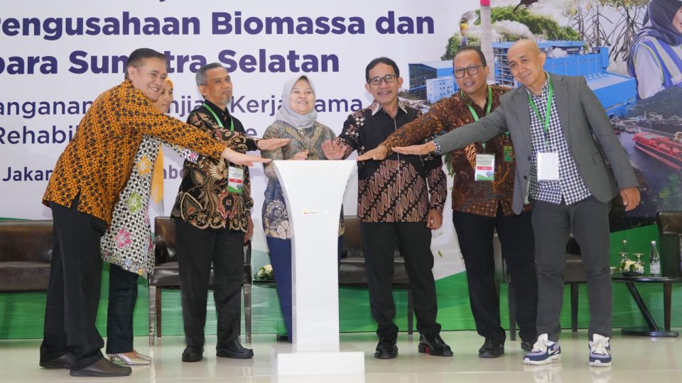 PTBA Dukung Pengembangan Biomassa untuk Cofiring PLTU di Sumsel