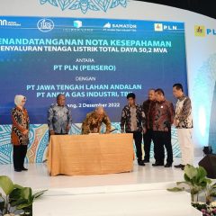 PLN Pasok Listrik 50,2 MVA ke Kawasan Industri Sayung dan Aneka Gas Industri