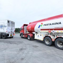 Mobil Tangki BBM Pertamina Mulai Gunakan CNG