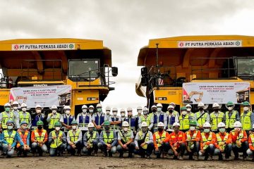 Kinerja Moncer, Putra Perkasa Abadi Diganjar Dua Penghargaan Jasa Tambang