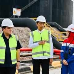 Belum Puas, Jokowi Minta Peningkatan Produksi Minyak Blok Rokan Harus Signifikan