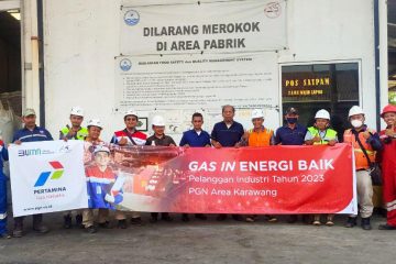 Infrastruktur Pipa Terjamin, PGN Mulai Aliri Gas ke Tiga Industri di Karawang