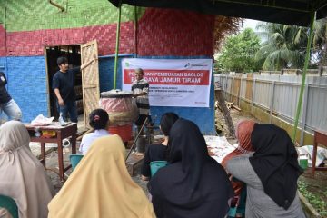 Pertagas Berikan Pelatihan Pembuatan Baglog Tingkatkan Keterampilan Mitra Binaan di Medan