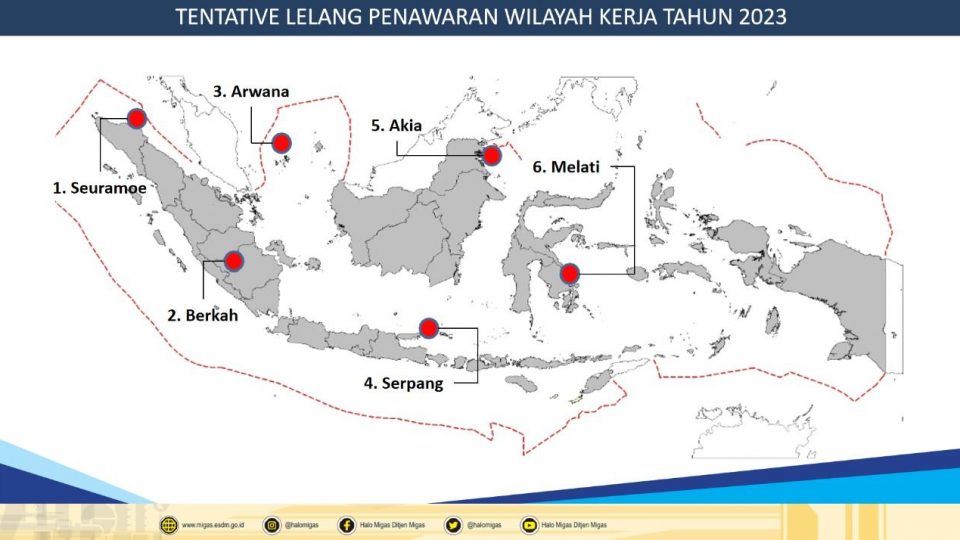 Kementerian ESDM Siap Lelang Enam Blok Migas