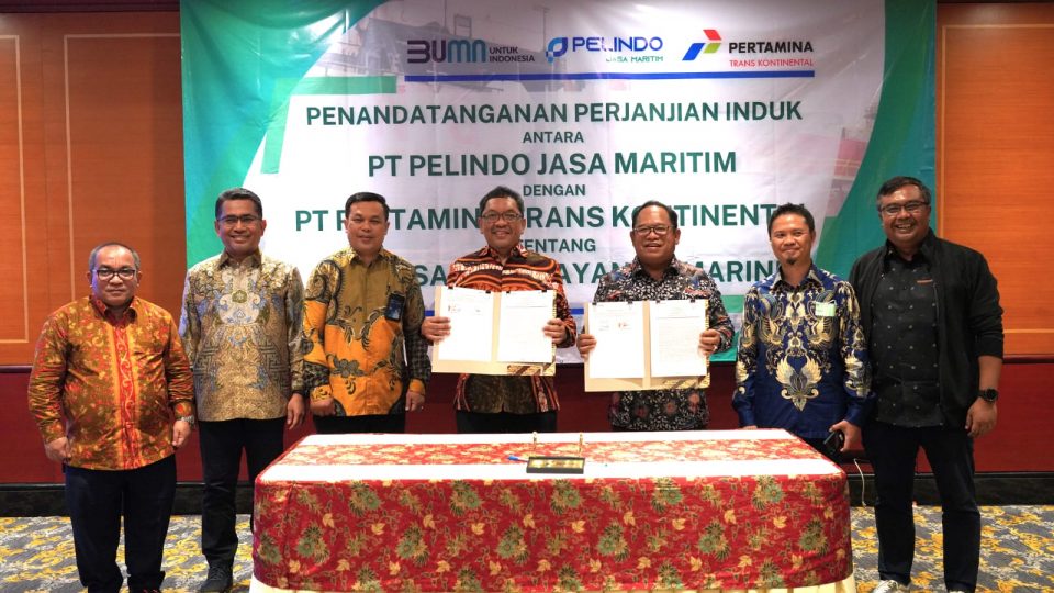 Sinergi Pertamina Trans Kontinental dan Pelindo Jasa Marine Perkuat Industri Maritim RI