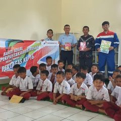 Pertagas Revitalisasi Perpustakaan SDN 2 Pasir Tanjung