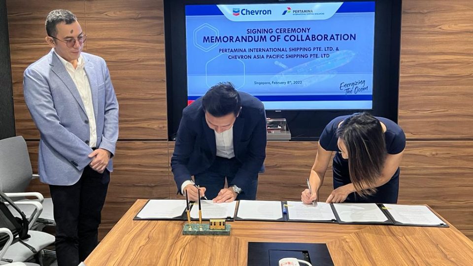 Ekspansi Bisnis di Asia Pasifik, Pertamina International Shipping Gendeng Chevron Group