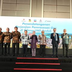 Dukung Penyediaan Energi Nasional, Pertamina Hulu Indonesia Tandatangani Bontang Processing Agreement
