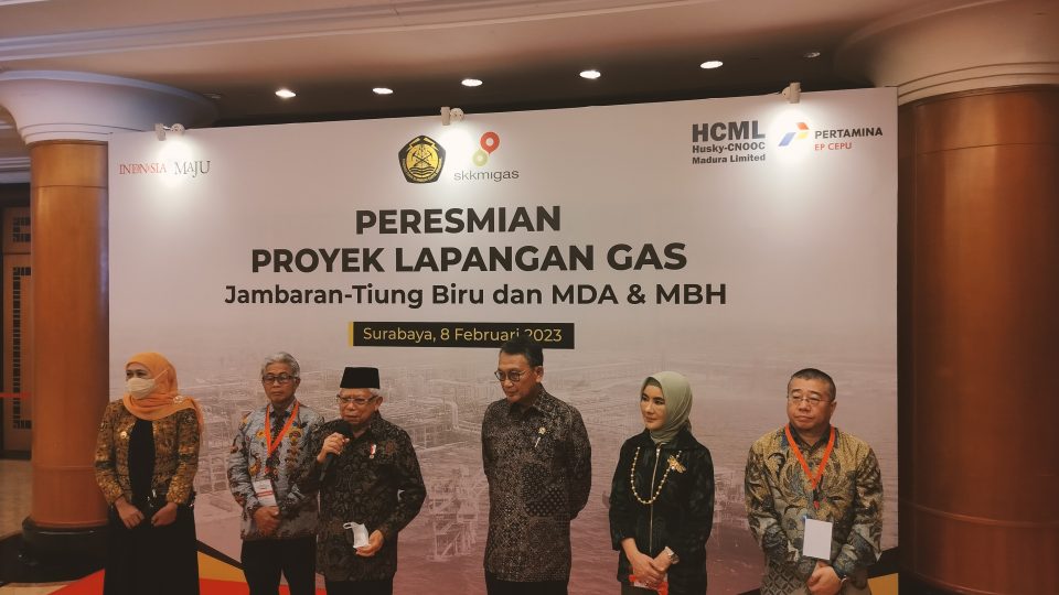 Dua Proyek Besar Hulu Migas Diresmikan, Pulau Jawa Kebanjiran Pasokan Gas
