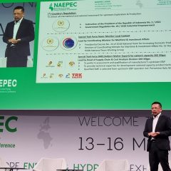 SKK Migas dan Perusahaan Penunjang Hulu Migas Dalam Negeri Unjuk Gigi di International North Africa and Europe Energy Conference