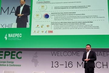 SKK Migas dan Perusahaan Penunjang Hulu Migas Dalam Negeri Unjuk Gigi di International North Africa and Europe Energy Conference