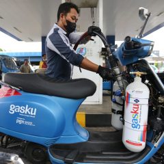 Wow, Motor CNG Bisa Tempuh 38,7 Km per Liter