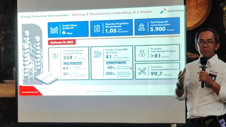 Kinerja Kilang Pertamina Internasional Lampaui Target