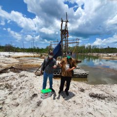 KLHK Tindak Pemodal Tambang Timah Ilegal di Manggar Belitung Timur