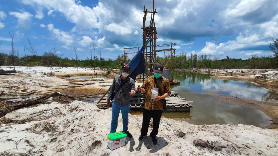 KLHK Tindak Pemodal Tambang Timah Ilegal di Manggar Belitung Timur