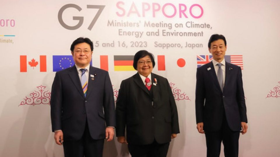 Menteri LHK Dorong Negara G7 Fasilitasi Dukungan dan Mobilisasi Pendanaan Iklim