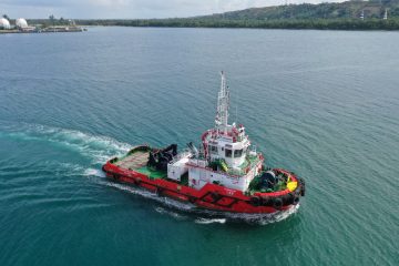 Pertamina Operasikan Kapal Tunda Ramah Lingkungan Pertama di Indonesia