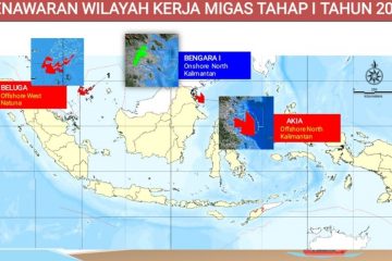 Pemerintah Lelang Tiga Blok Migas, Ada Wilayah Natuna