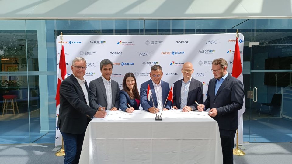 Pertamina NRE Gandeng Pupuk Kaltim Lakukan Studi Amonia Hijau Berbasis Thorium