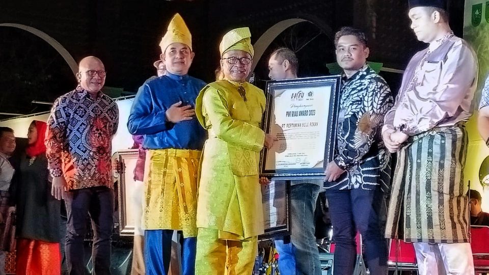 Pertamina Hulu Rokan Sabet PWI Riau Award 2023