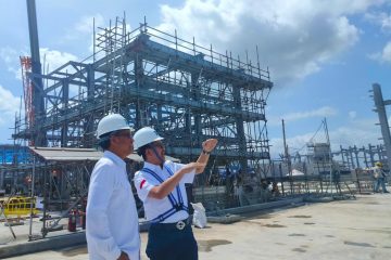 Potret Kondisi Pembangunan Smelter Freeport Indonesia di Gresik Jawa Timur