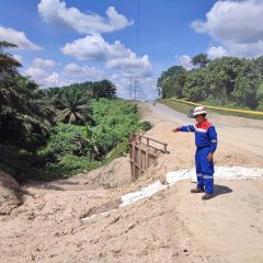 PHR Rampungkan Perbaikan Jalan di Libo Kandis