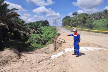 PHR Rampungkan Perbaikan Jalan di Libo Kandis