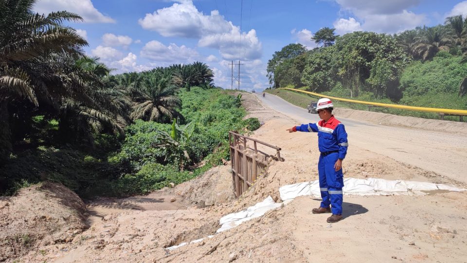 PHR Rampungkan Perbaikan Jalan di Libo Kandis