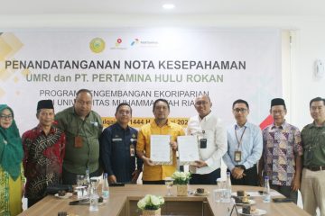 PHR Dukung Pengembangan Ekoriparian di Kampus UMRI