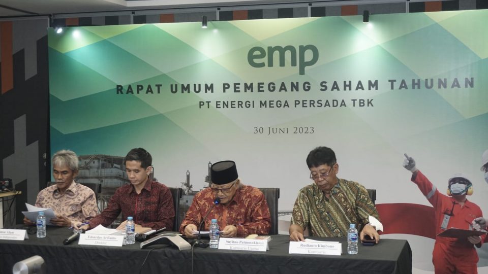 Kinerja Membaik, RUPST Energi Mega Persada Capai Kuorum 51,92%