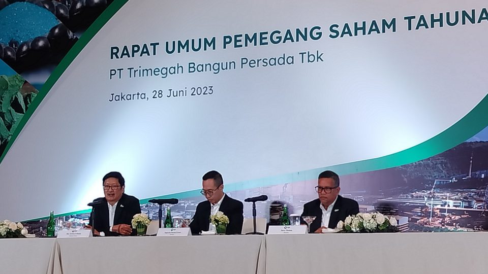 Trimegah Bangun Persada Bagi-Bagi Dividen Rp1,4 Triliun