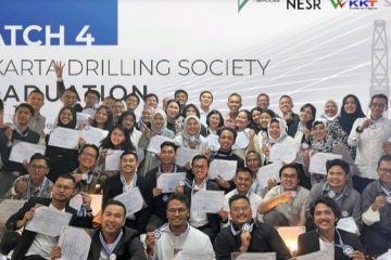 60 Lulusan Jakarta Drilling Society Raih Kompetensi Pengeboran Migas dan Panas Bumi