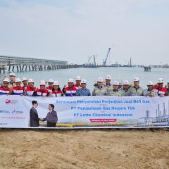 PGN Pasok Kebutuhan Gas Lotte Chemical Indonesia Hingga 2029