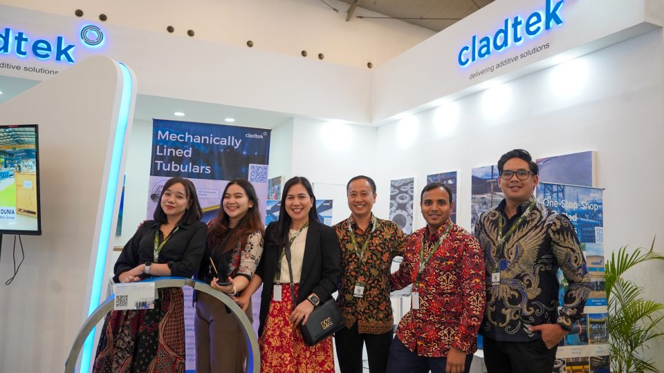 Cladtek Hadirkan Inovasi Mechanically Lined Tubular di Ajang IPA Convex 2023
