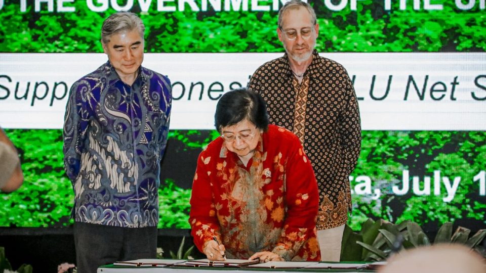 Pemerintah Indonesia dan Amerika Serikat Luncurkan Kemitraan Baru di Bidang Iklim dan Konservasi