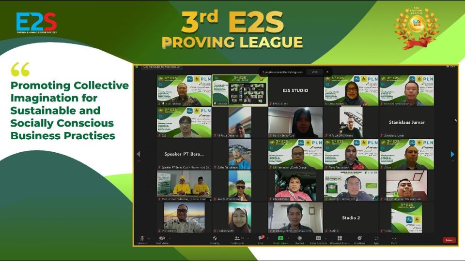 Tantangan PROPER Kian Berat, Chairman E2S: Proving League Momentum Perusahaan Sektor ESDM Jawab Isu Global