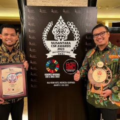 Pertagas Raih Dua Penghargaan di Nusantara CSR award 2023