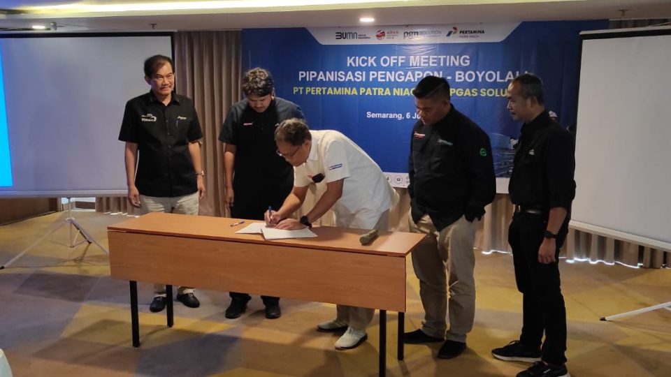 PGAS Solution dan PPN Mulai Garap Proyek Pipa Pengapon Boyolali Dimulai